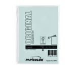 Carte de correspondance Papicolor double 105x148mm vert bleuté 6 pièces