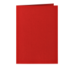 Carte de correspondance Papicolor double 105x148mm rouge 6 pièces