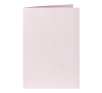 Correspondentiekaart Papicolor dubbel 105x148mm lichtroze pak à 6 stuks