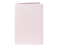 Carte de correspondance Papicolor double 105x148mm rose clair 6 pièces