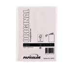 Correspondentiekaart Papicolor dubbel 105x148mm lichtroze pak à 6 stuks