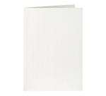 Carte de correspondance Papicolor double 105x148mm blanc neige 6 pièces