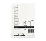 Carte de correspondance Papicolor double 105x148mm blanc neige 6 pièces
