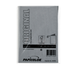 Carte de correspondance Papicolor double 105x148mm noir corbeau 6 pièces