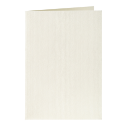 Carte de correspondance Papicolor double 105x148mm blanc