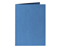 Correspondentiekaart Papicolor dubbel 105x148mm donkerblauw pak à 6 stuks