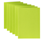 Papicolor double correspondence card 105x148mm apple green 6 pieces