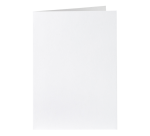 Doppelkarte Papicolor 105x148mm weißer Karton 6 Stück