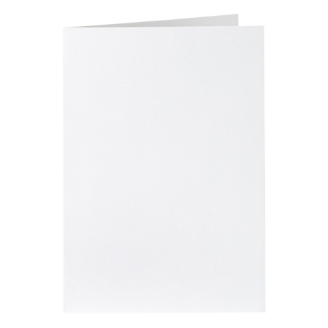 Carte de correpondance Papicolor double 105x148mm kraft blanc