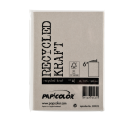 Papicolor correspondence card double 105x148mm gray kraft 6 pieces
