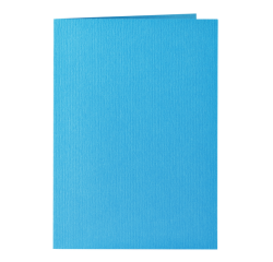 Carte de correspondance Papicolor double 105x148mm bleu ciel 6 pièces