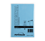 Carte de correspondance Papicolor double 105x148mm bleu ciel 6 pièces