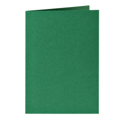 Carte de correspondance Papicolor double 105x148mm vert sapin 6 pièces