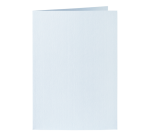 Carte de correspondance Papicolor double 105x148mm bleu bébé 6 pièces