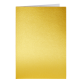 Carte de correspondance Papicolor double 105x148mm or