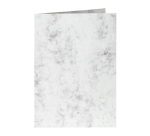 Papicolor Correspondence Card Double 105x148mm Marble Grey 6 Pieces