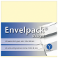 Enkele kaart Papyrus Envelpack Design A6 105x148mm ivoor 894420