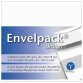 Dubbele kaart Papyrus Envelpack Design C6 114x162mm wit 894436 set van 8