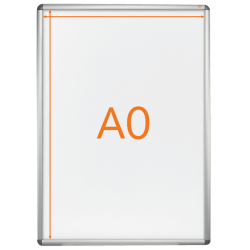 Porte-affiches clipsable Nobo Premium Plus A0 118x84,1cm aluminium