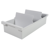 CARD INDEX TRAY DIN A6 light grey - Light grey