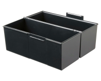 Boîte à fiches Han Large A5 plastique noir