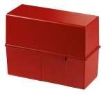 Card box, A5 landscape, plastic