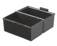 Kaartenbak Han breed A6 kunststof zwart