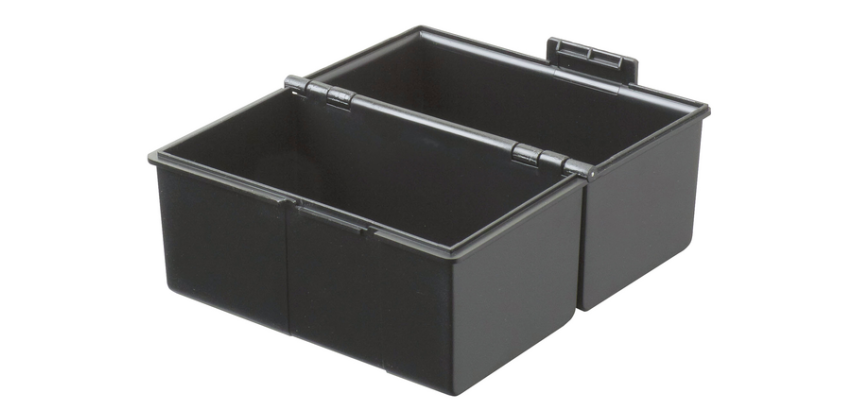 Boîte à fiches Han Large A6 plastique noir