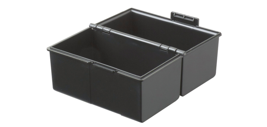 Boîte à fiches Han Large A6 plastique noir