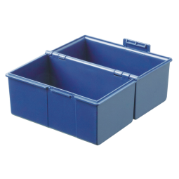 Boîte à fiches Han Large A6 plastique bleu