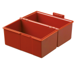 Kaartenbak, A7 liggend, voor 300 kaarten, kunststof