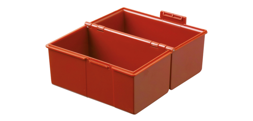 Kaartenbak, A7 liggend, voor 300 kaarten, kunststof