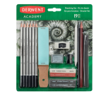 Grafietschetsset Derwent Academy 19-delig
