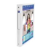 Oxford Polyvision A4 Presentation Binder 4 O-Ring 30mm Transparent