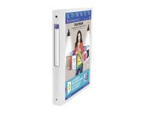 Oxford Polyvision A4 Presentation Binder 4 O-Ring 30mm Transparent