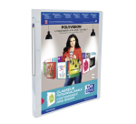 Oxford Präsentationsordner Polyvision A4 4-Ringmechanik-O 15mm transparent