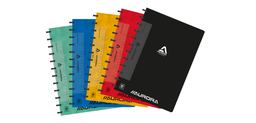 ADOC Classic A4 Lined Notebook 144 pages 90g assorted