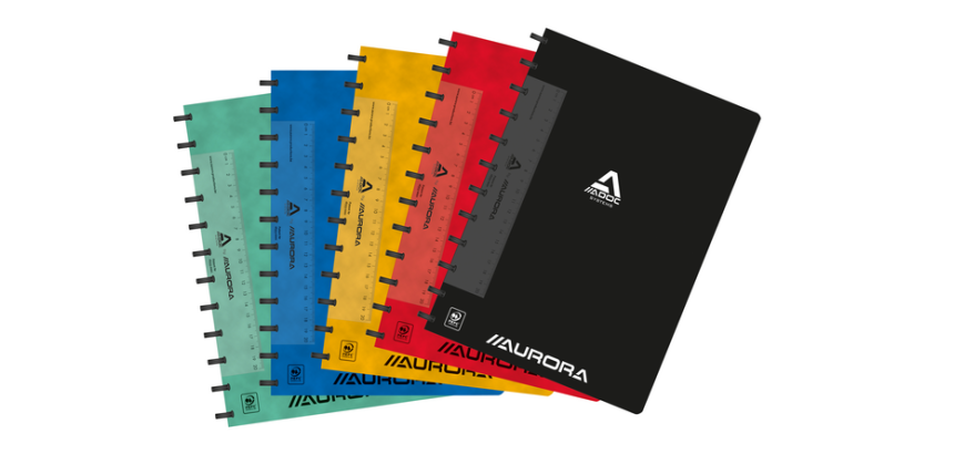 ADOC Classic A4 Lined Notebook 144 pages 90g assorted