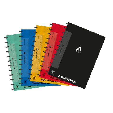 Cahier ADOC Classic A4 carreau 5x5mm 144 pages 90g assorti