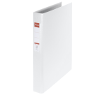 Classeur Esselte VIVIDA A4 2 anneaux méc-O 25mm PP blanc