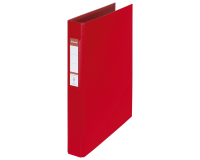 Ringband Esselte VIVIDA A4 2-rings O-mechaniek 25mm PP rood