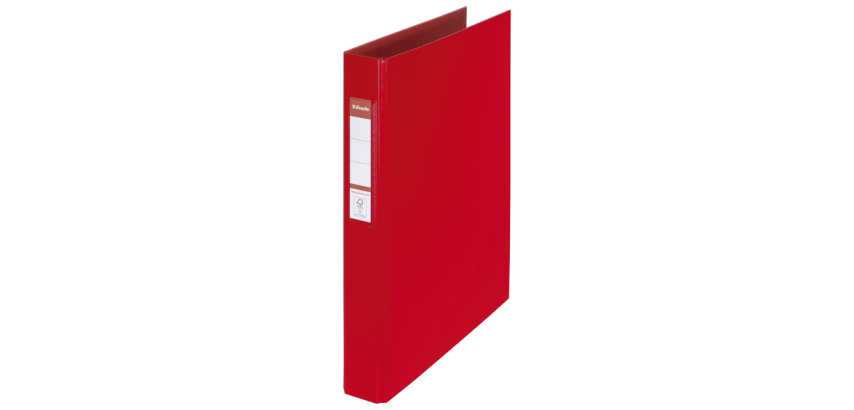 Esselte VIVIDA Binder A4 2 O-Ring 25mm PP Red