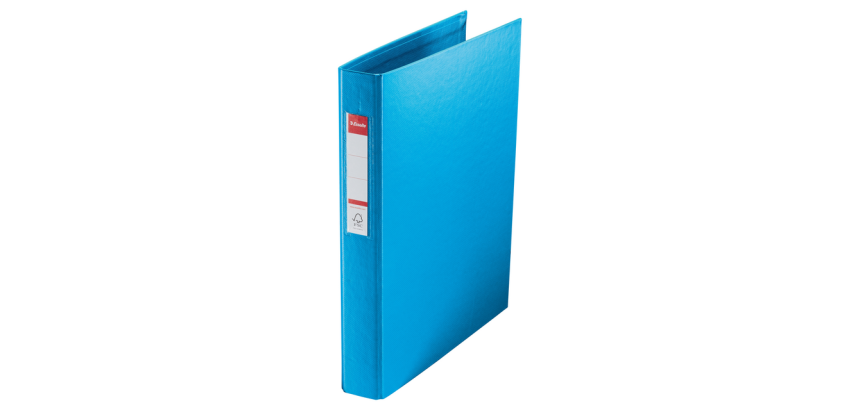 Esselte VIVIDA A4 Binder 2 mechanical-O rings 25mm PP blue