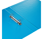 Esselte VIVIDA A4 Binder 2 mechanical-O rings 25mm PP blue