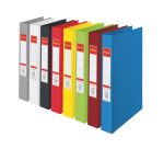 Esselte VIVIDA A4 Binder 2 mechanical-O rings 25mm PP blue