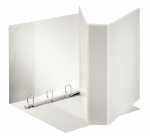 Esselte Essentials Panorama-Ordner A4, 4 mechanische D-Ringe, 60 mm, weiß