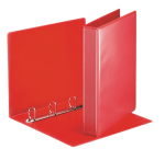 Classeur panorama Esselte Essentials A4 4 anneaux méc-D 30mm rouge - Dos 50mm