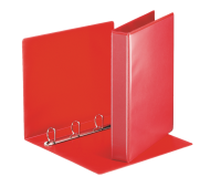 Presentatieringband Esselte Essentials panorama A4 4-rings D-mechaniek 30mm rood