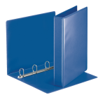 Classeur panorama Esselte Essentials A4 4 anneaux méc-D 30mm bleu - Dos 50mm