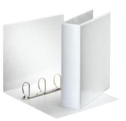 En_carpeta canguro 4 anillas redondas 50 mm esselte gama basica din a4 plastico blanca